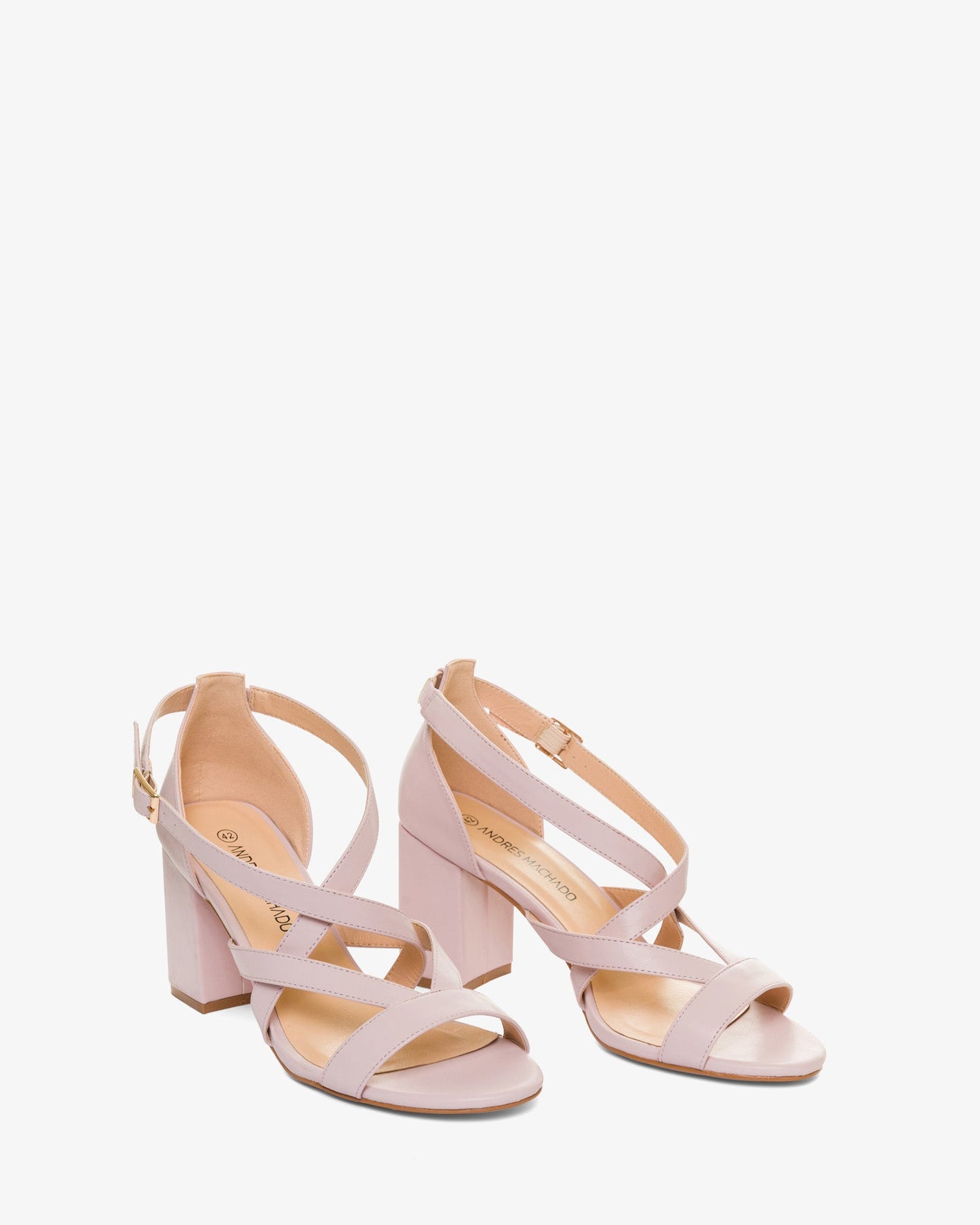 Sandalia en soft color malva