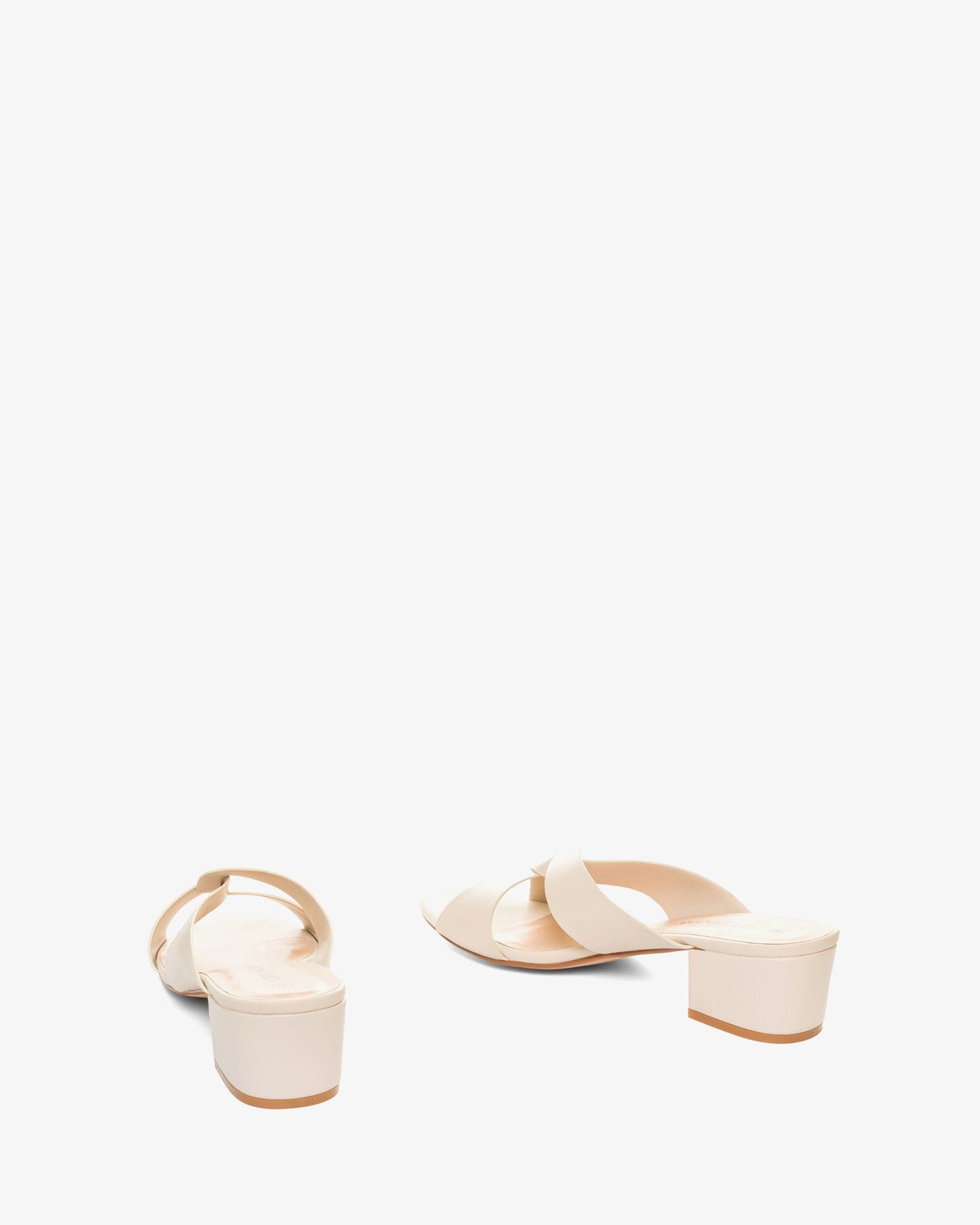 Mule en soft color crema