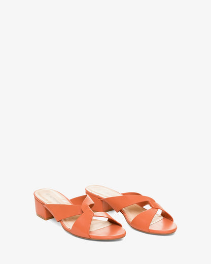 Mule en soft color teja