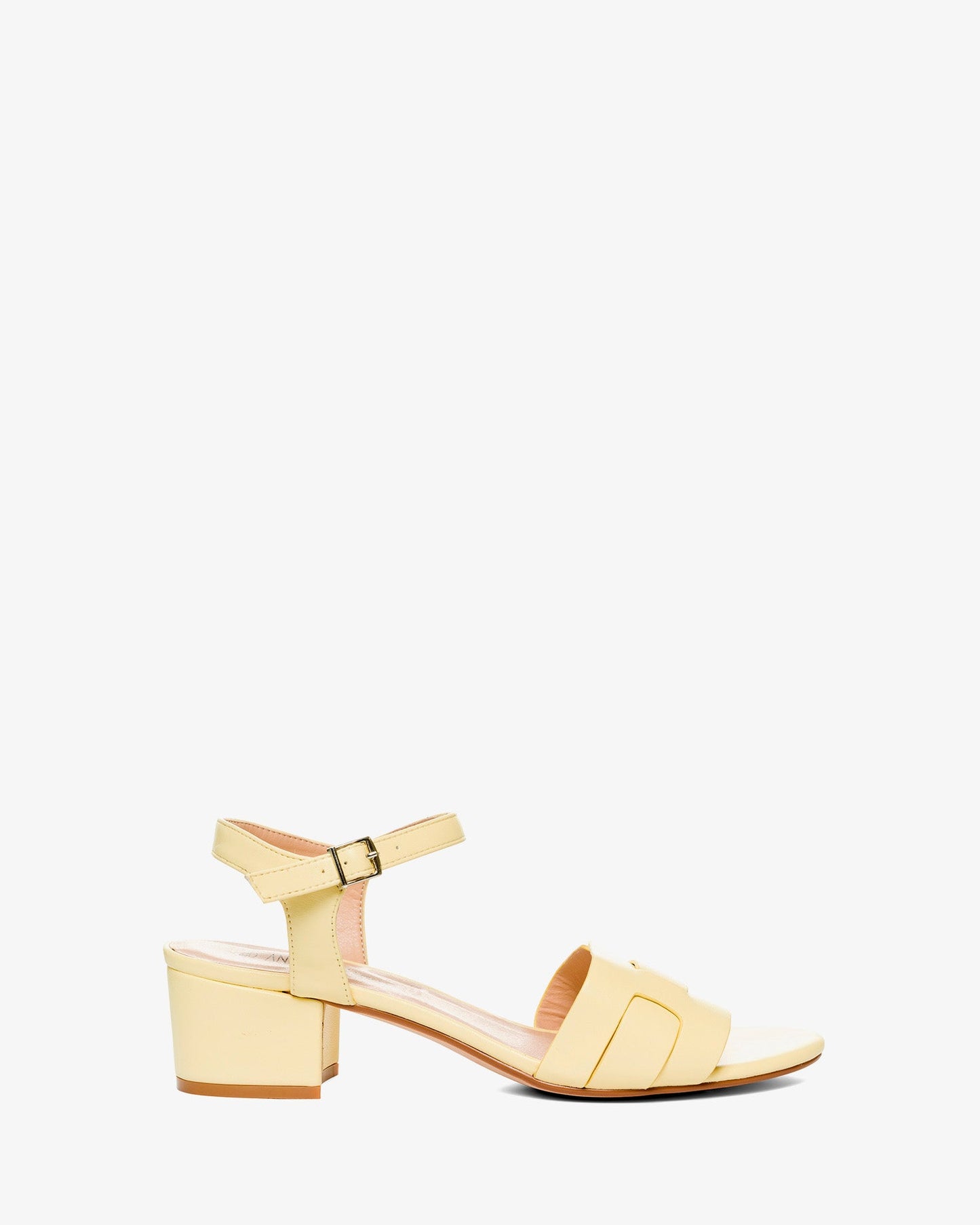 Soft yellow sandal