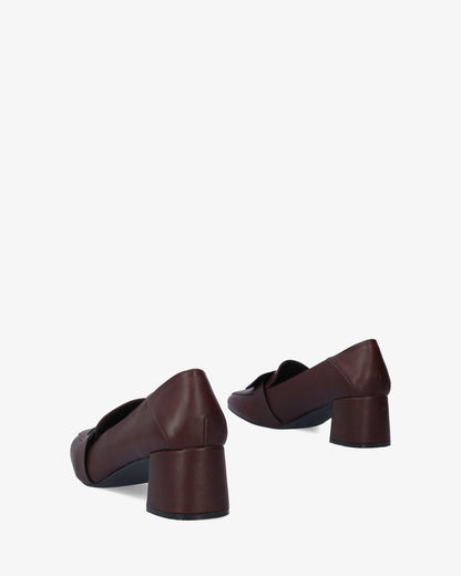 Mocasín soft burdeos