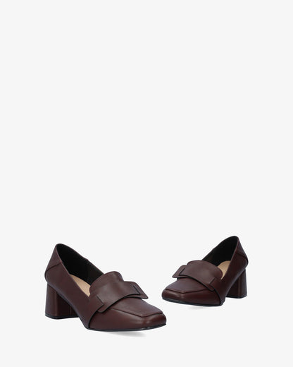 Mocasín soft burdeos