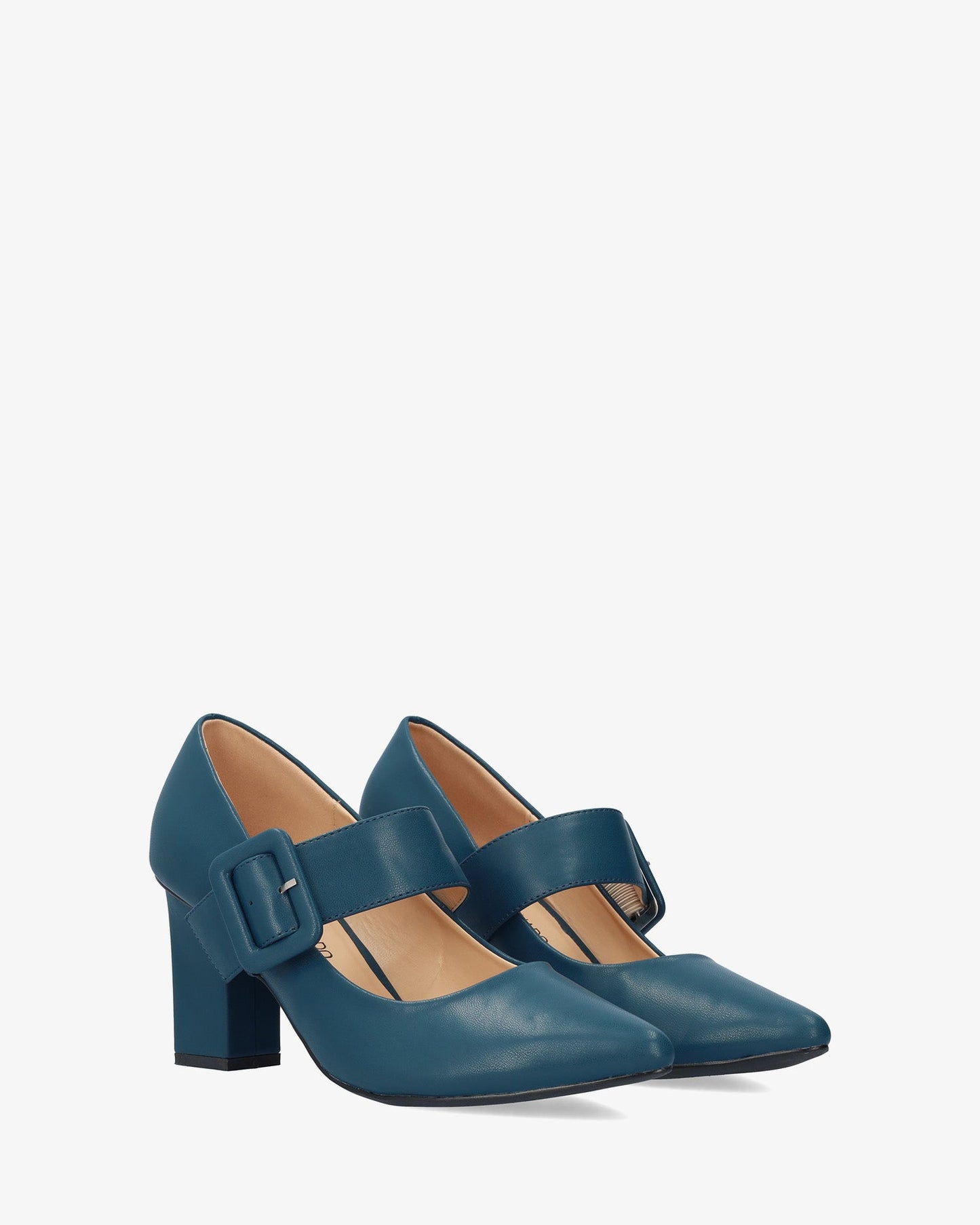 Zapato de tacón en soft azul