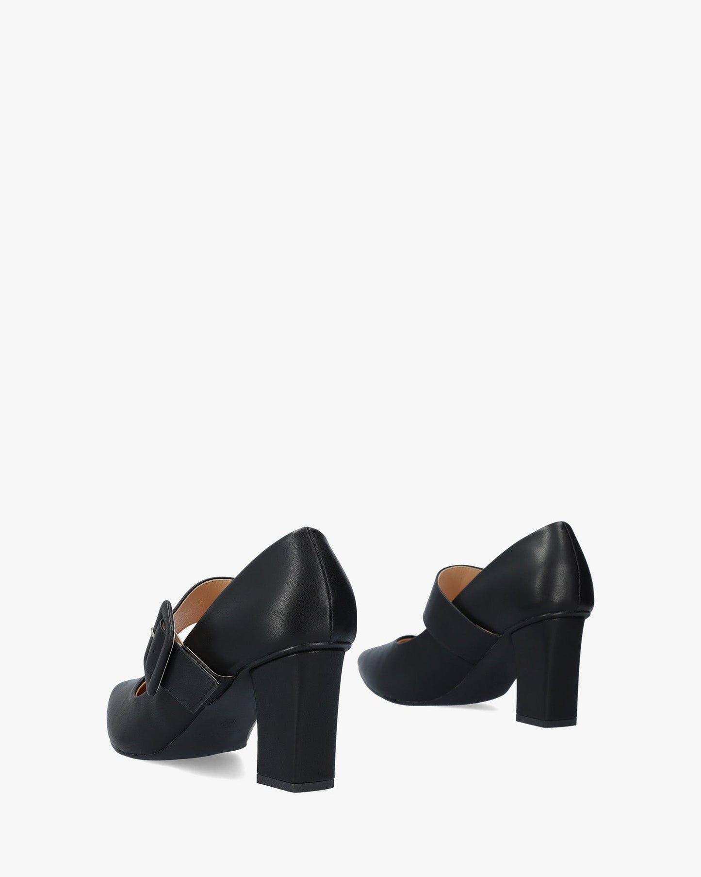 Zapato de tacón en soft negro