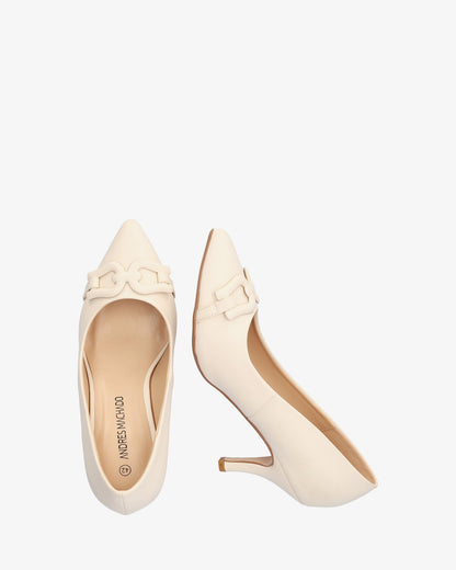 Salón en soft crema