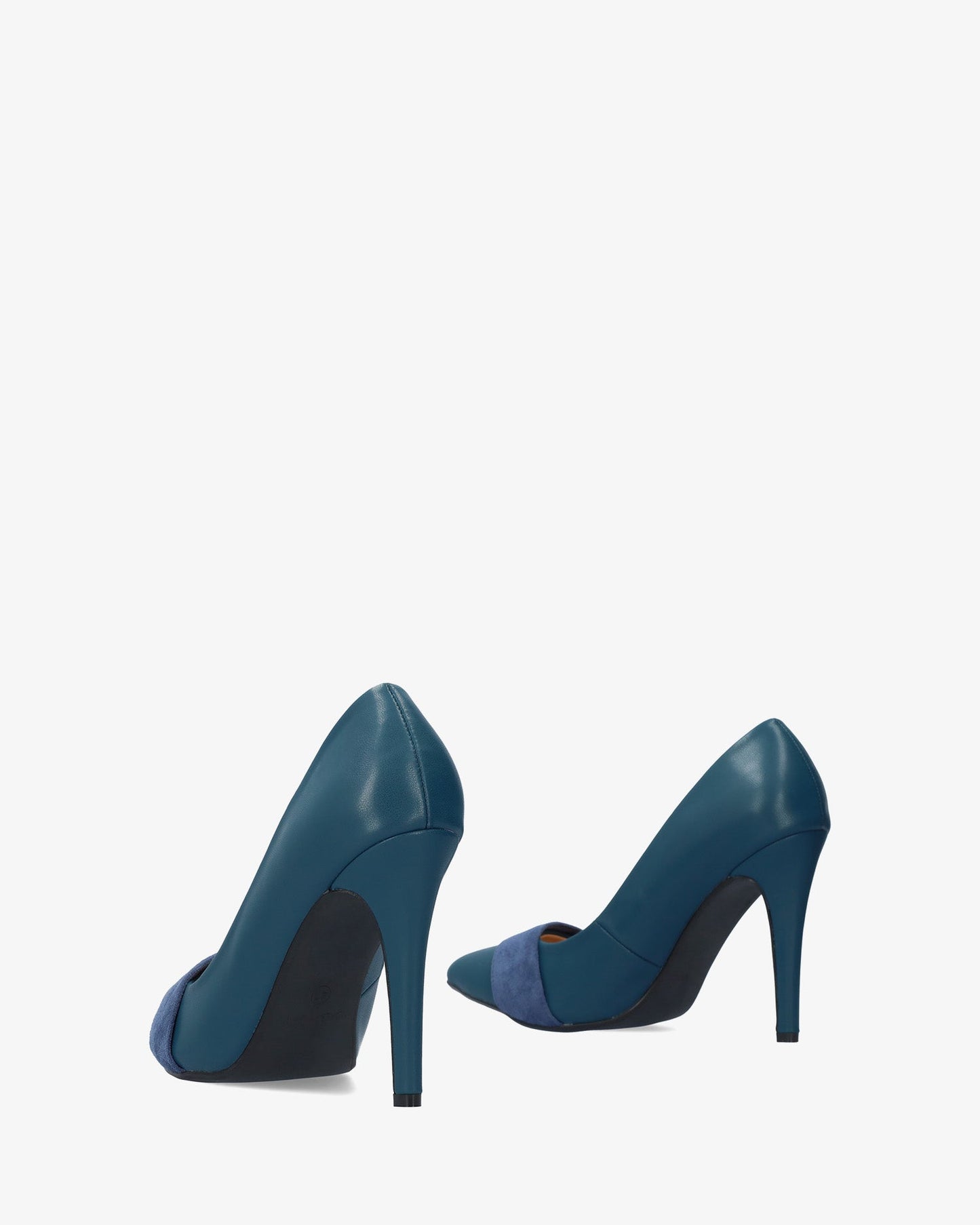 Salon in soft blue fine-tipped trousers