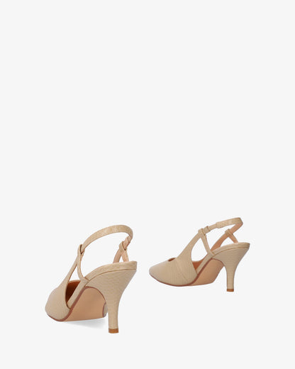 Snake-backed lounge earth