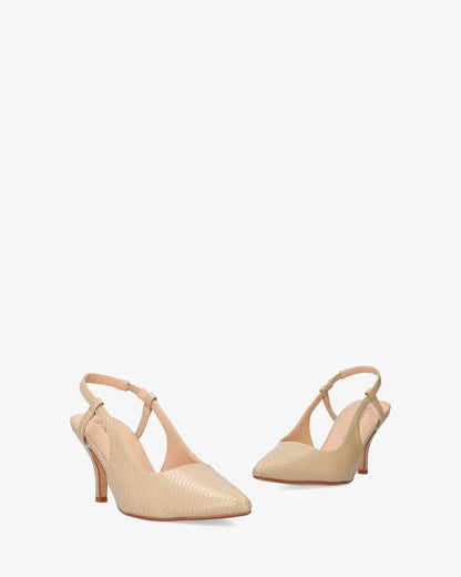 Snake-backed lounge earth