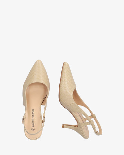 Snake-backed lounge earth