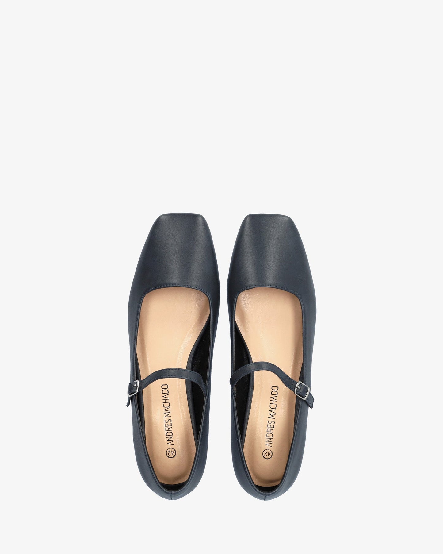 Bailarina plana en soft marino