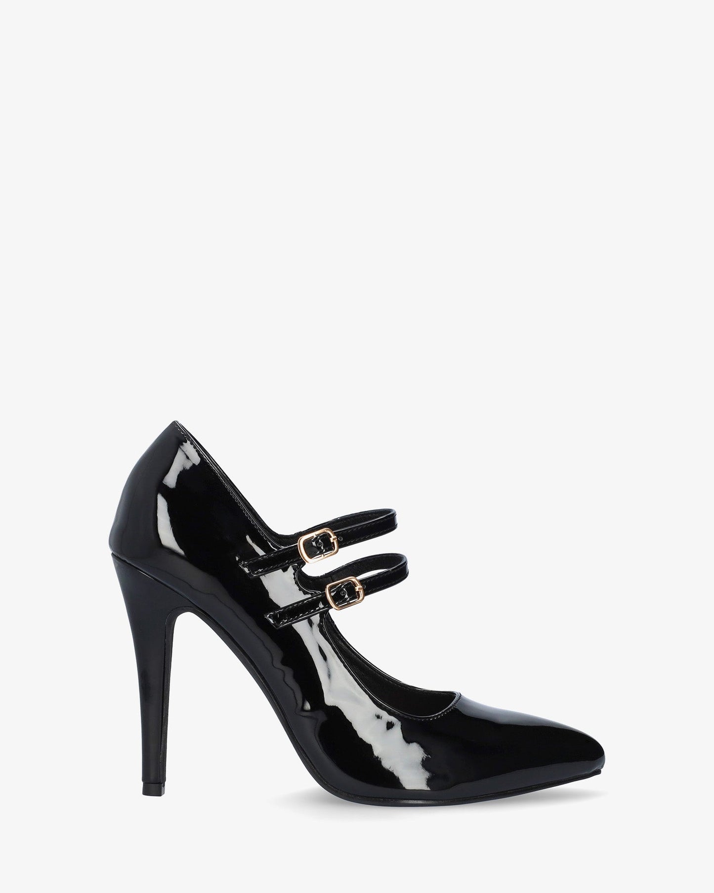 Mary Jane salon in black patent leather