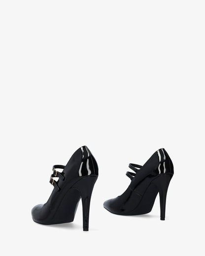 Mary Jane salon in black patent leather