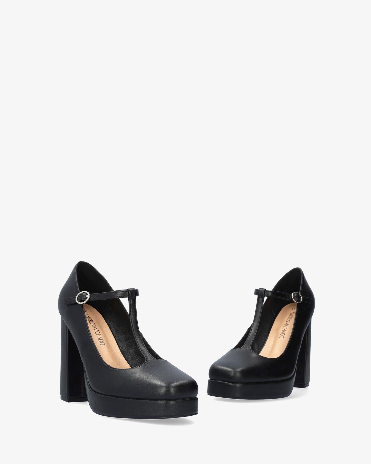 Zapato salomé en soft negro