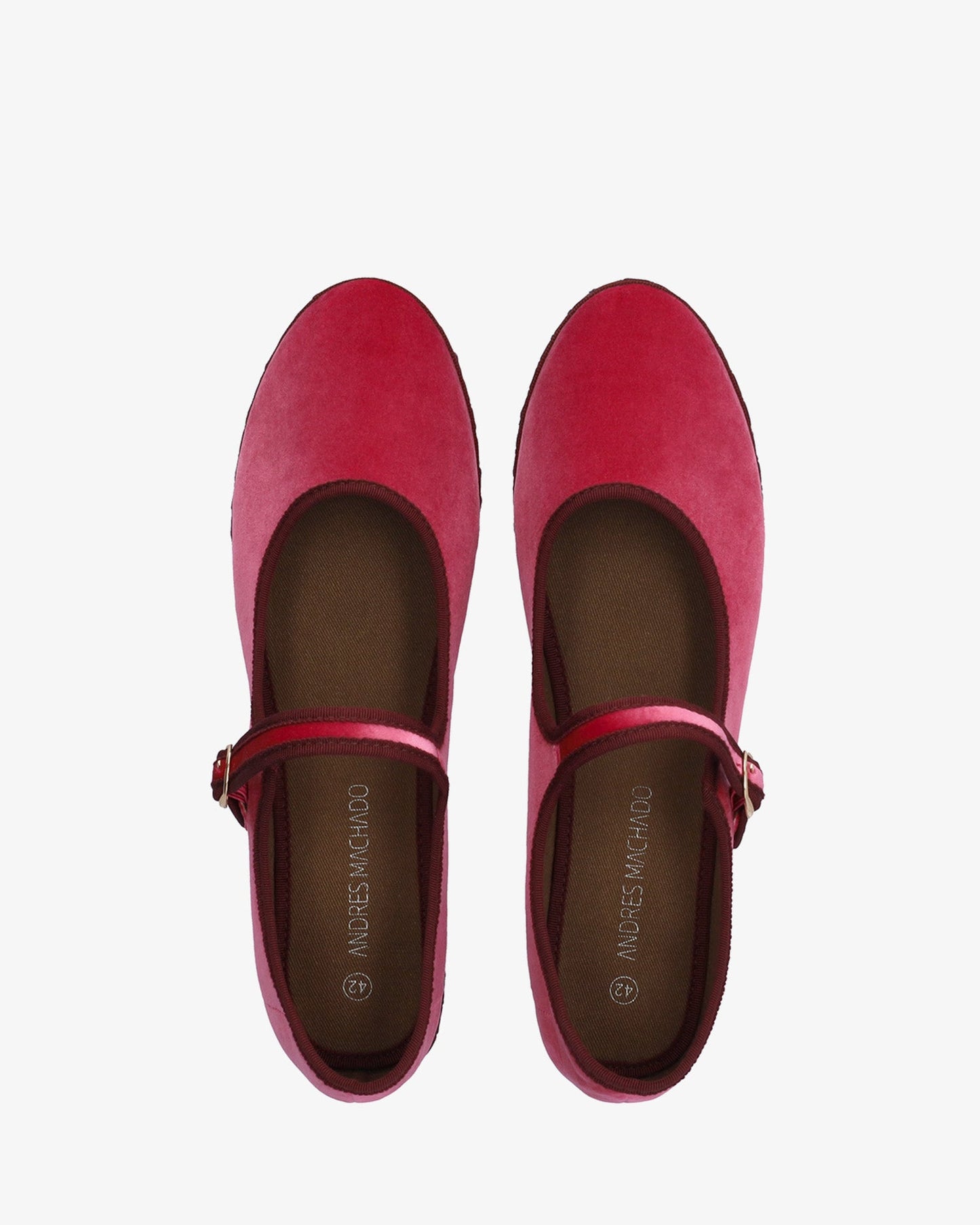 Bailarina de terciopelo en rosa peonía