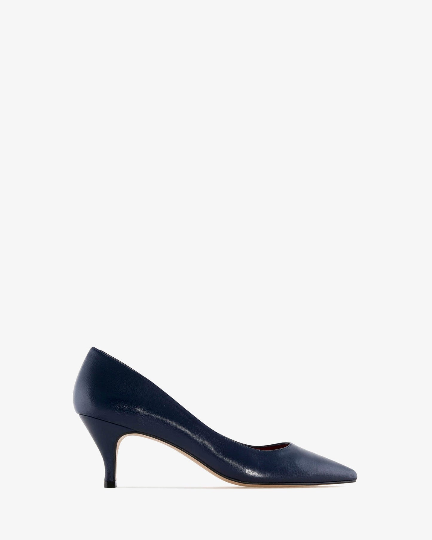 navy blue nappa leather salon