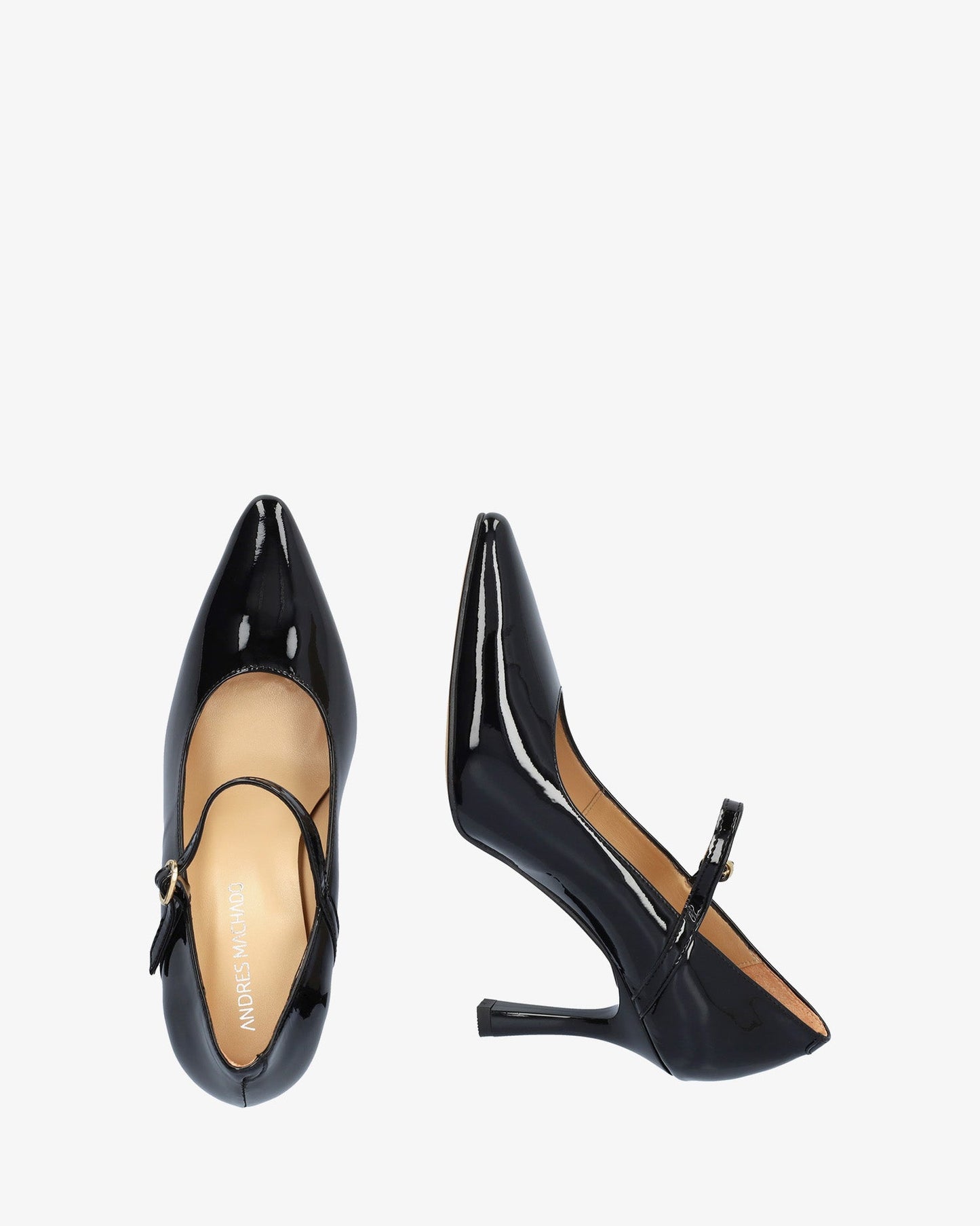 Salón en charol negro