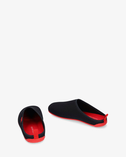 Zapatillas unisex en rejilla negro