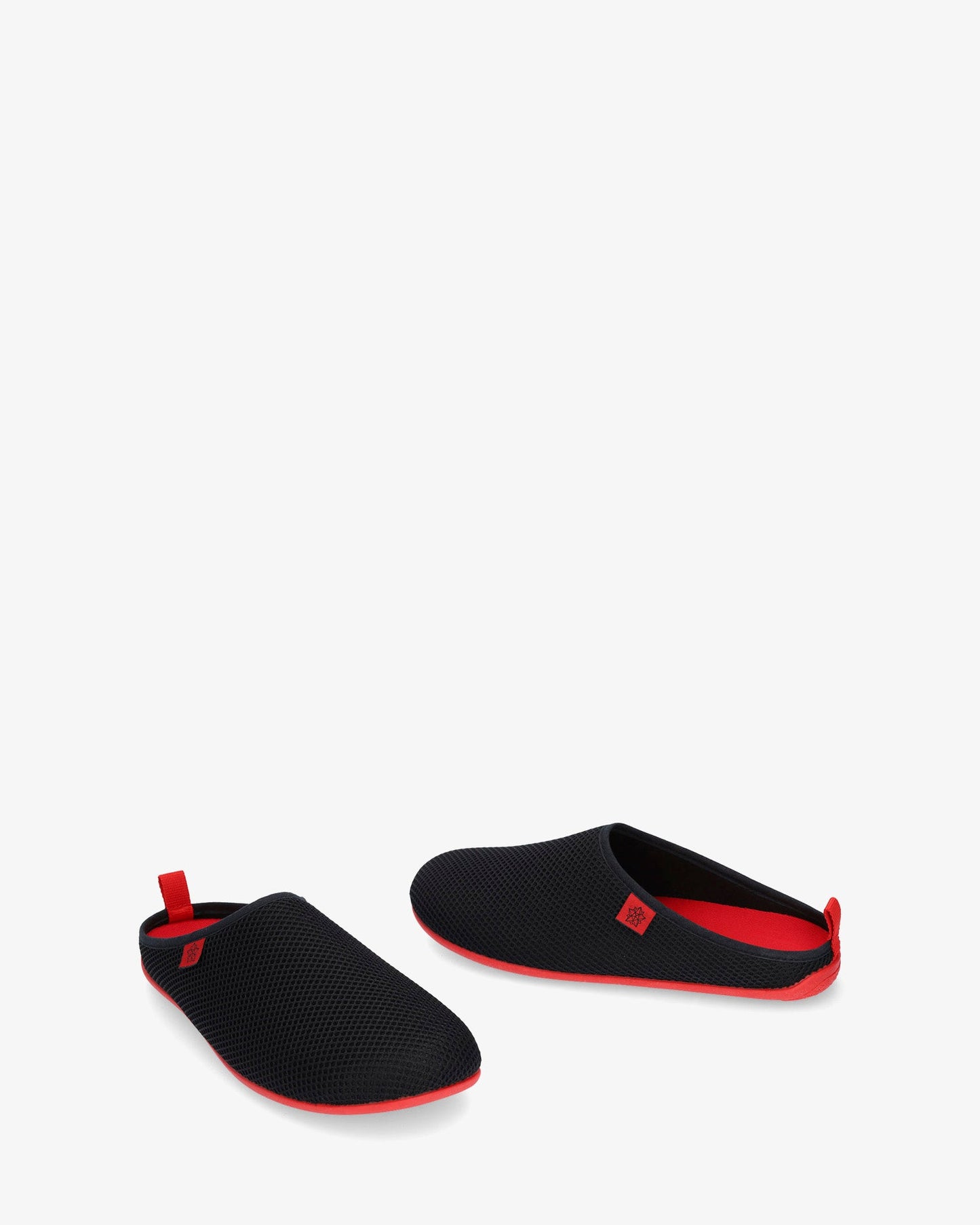 Zapatillas unisex en rejilla negro