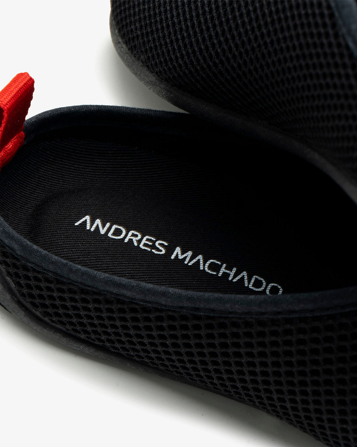 Zapatillas unisex en rejilla negro