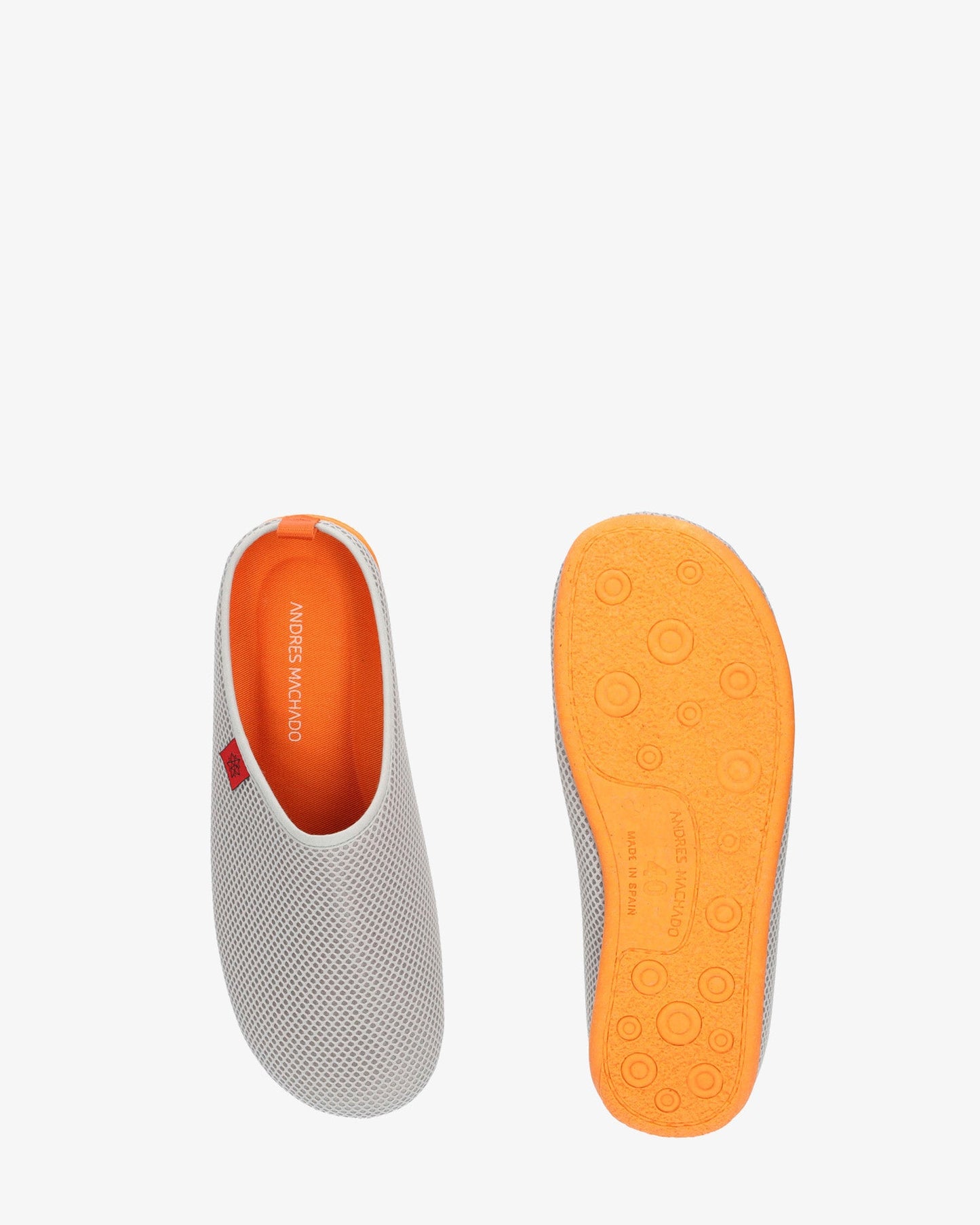 Zapatillas unisex en rejilla gris