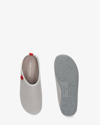 Zapatillas unisex en rejilla gris