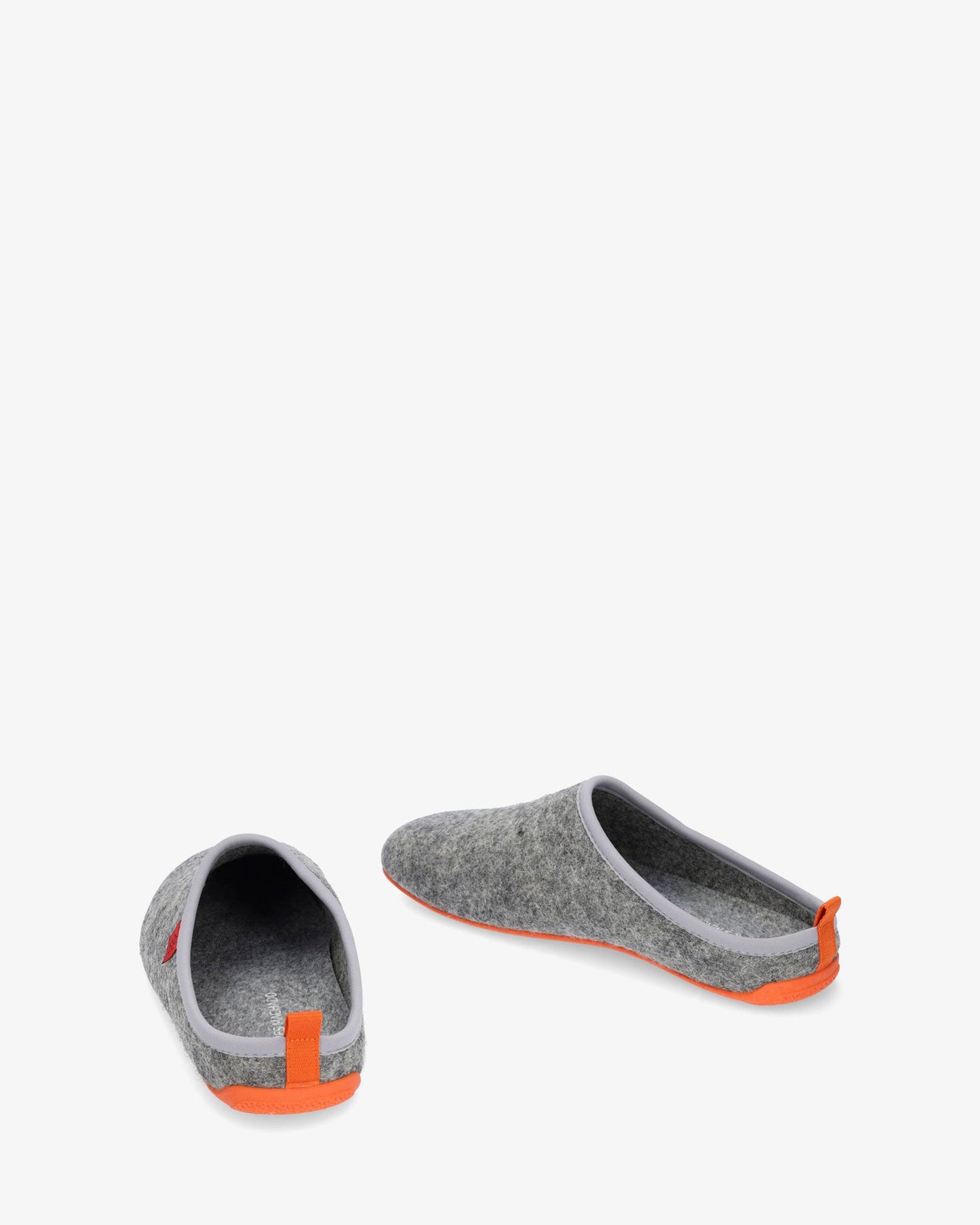 Zapatillas unisex en tejido fieltro gris