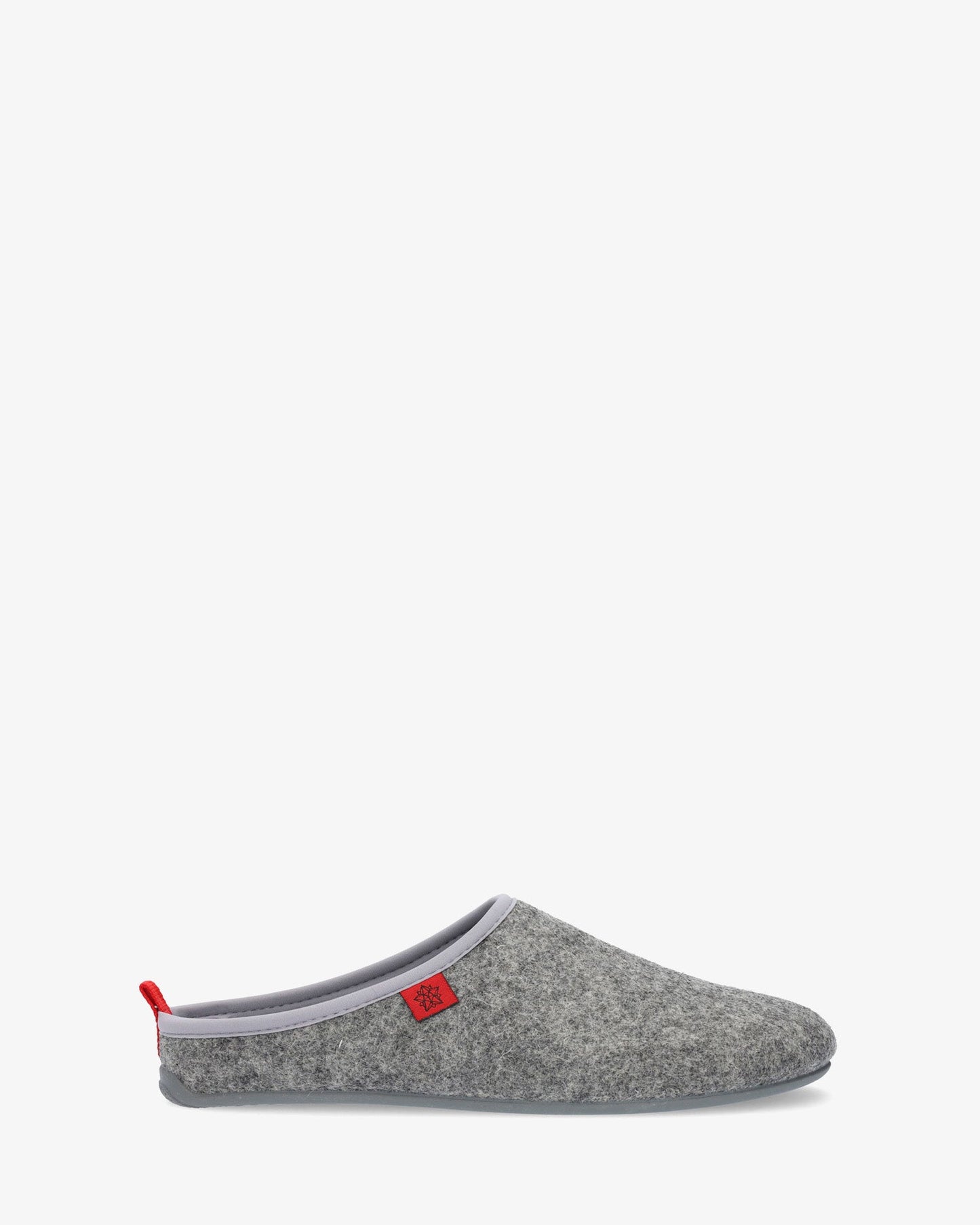 Zapatillas unisex en tejido fieltro gris