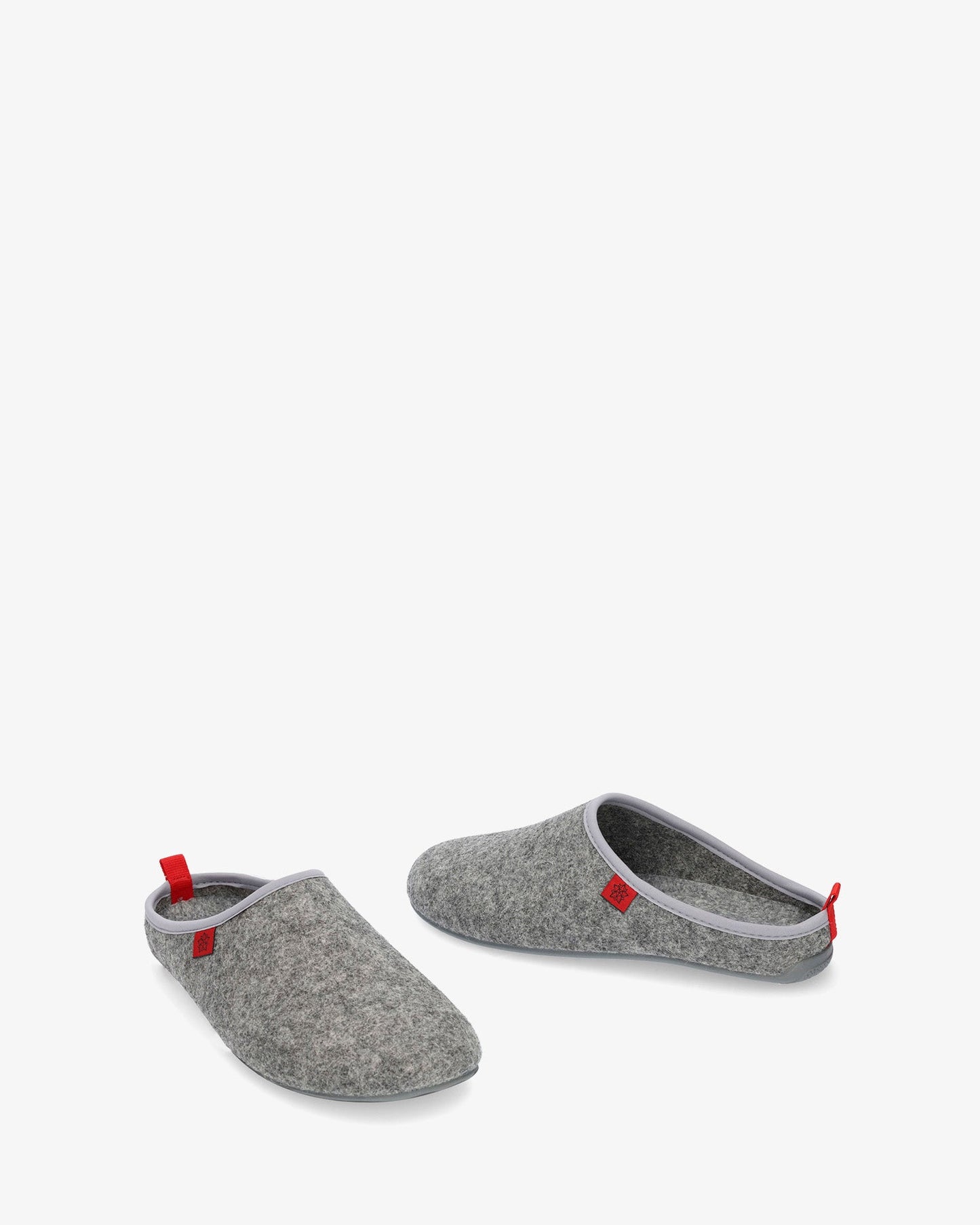 Zapatillas unisex en tejido fieltro gris
