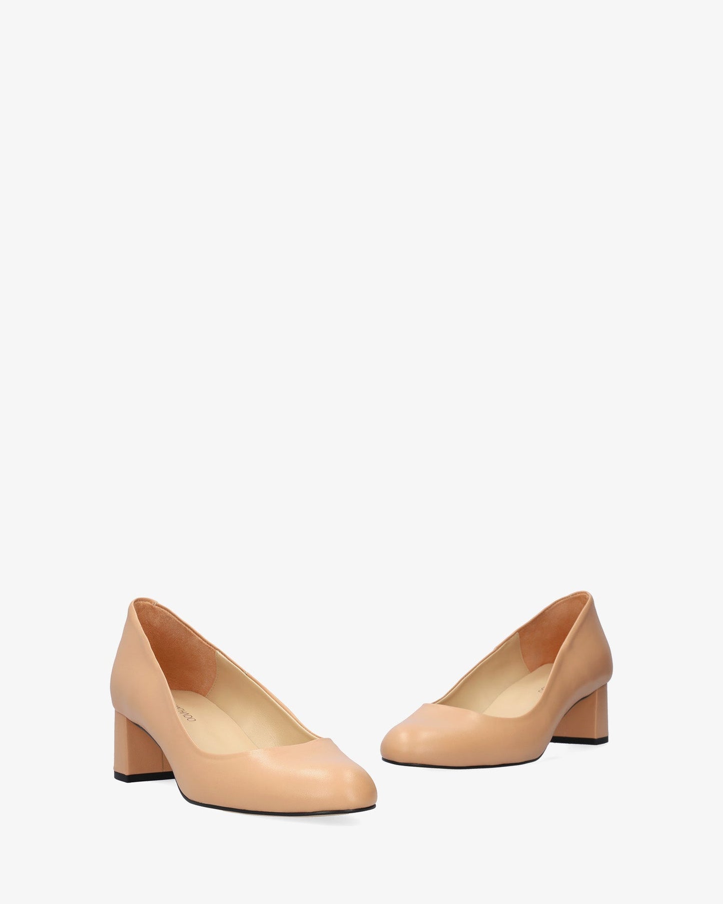 Beige leather lounge