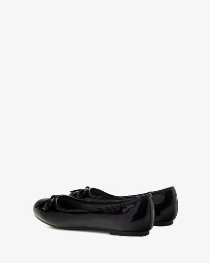 Bailarina clasic de charol negro