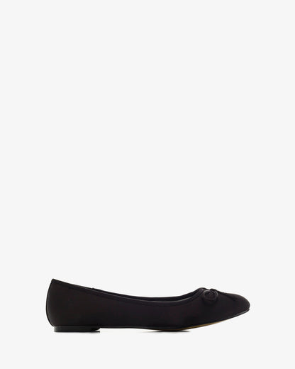 Bailarina clasic raso negro