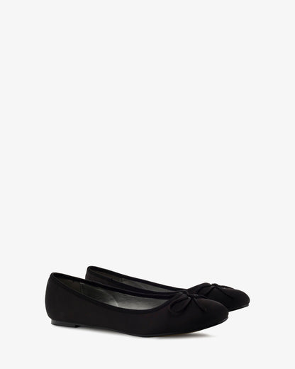 Bailarina clasic raso negro