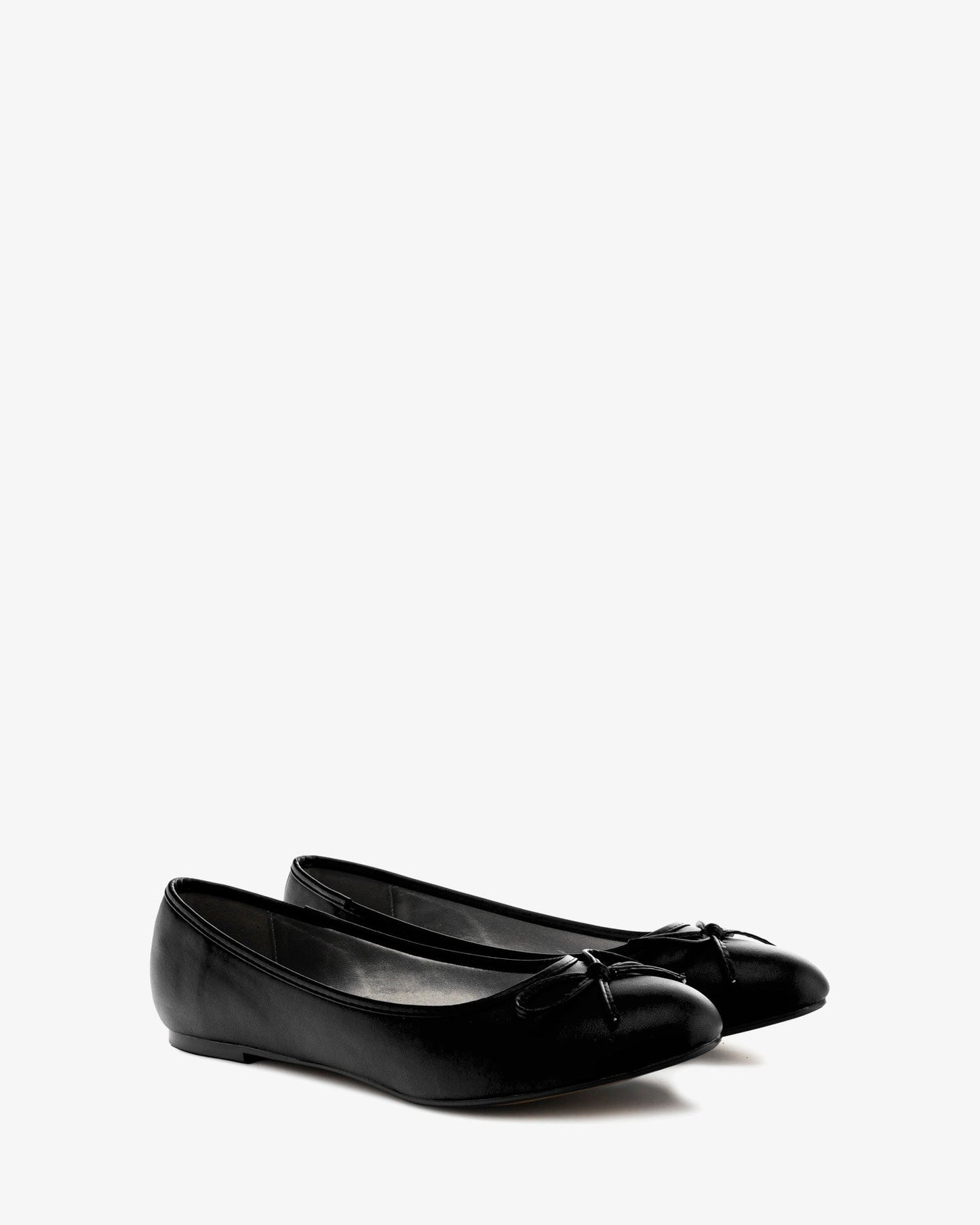 Classic soft black ballerina flats