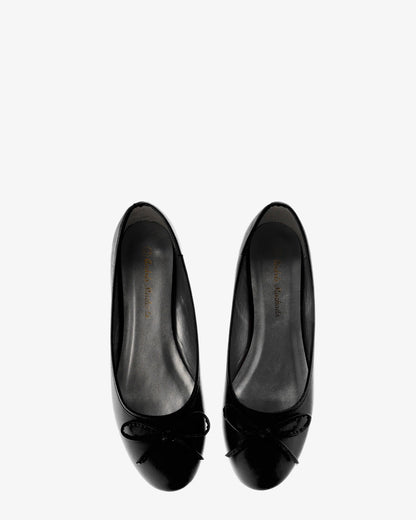 Classic soft black ballerina flats