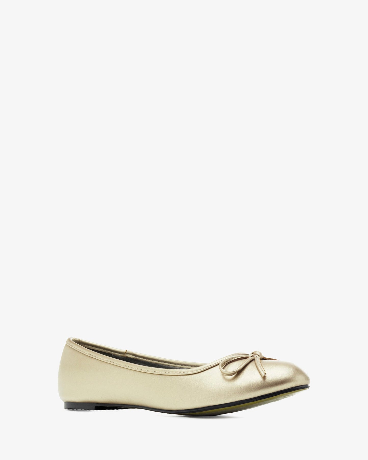 Classic soft gold ballerina flats